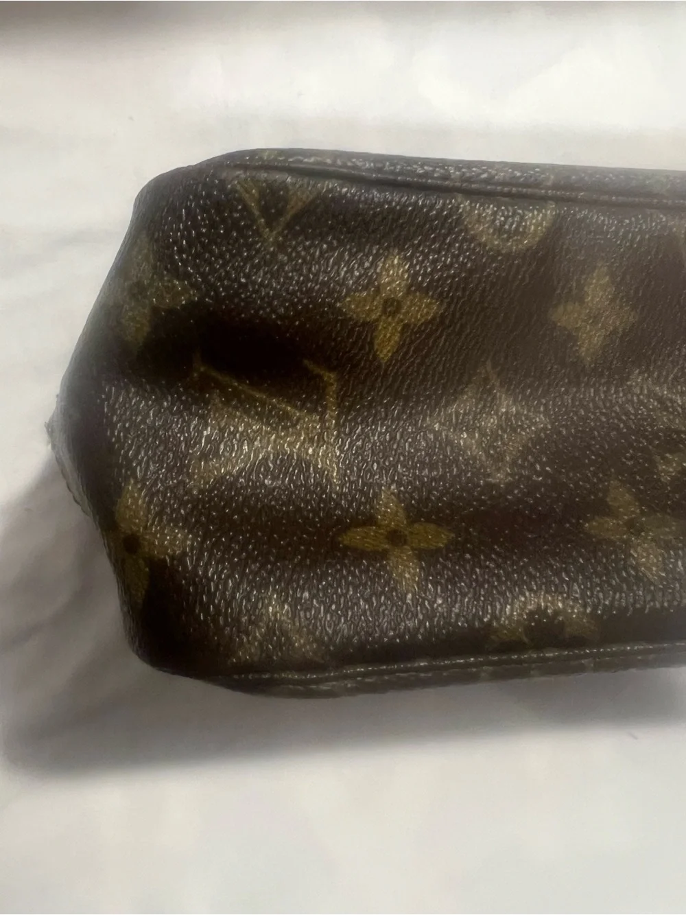 Louis Vuitton Monogram Trousse Toiletry 28 Cosmetic Pouch in Brown